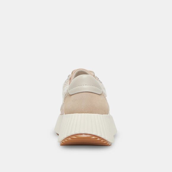 Dolce Vita Dolen Sneakers - Sandstone Knit – Luck Lafayette Dolce Vita Dolen Woven Knit Sneakers - Size 8.5 - Ivory - NWB